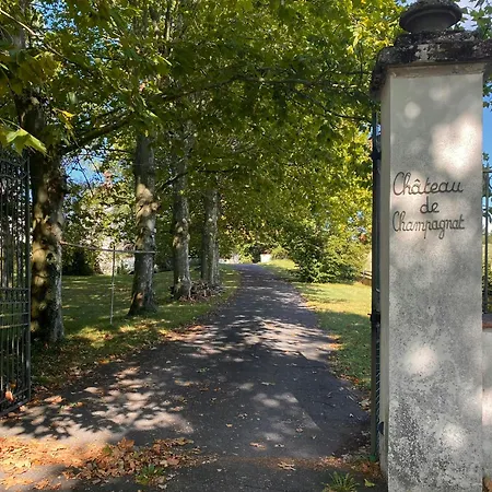 Medieval Tower At Chateau De Champagnat